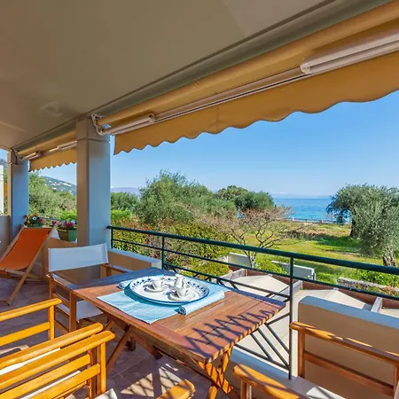 Barbati Seafront Luxury Suites Exterior foto